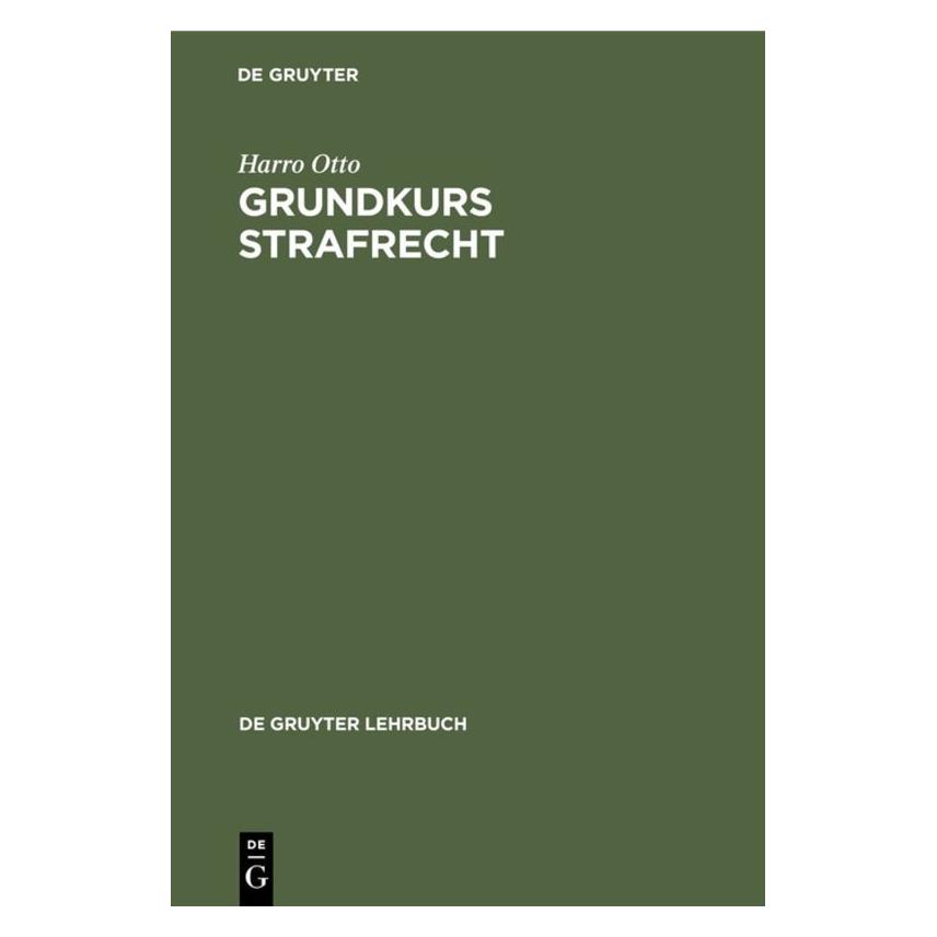 De Gruyter Otto:Grundkurs Strafrecht (67761253)