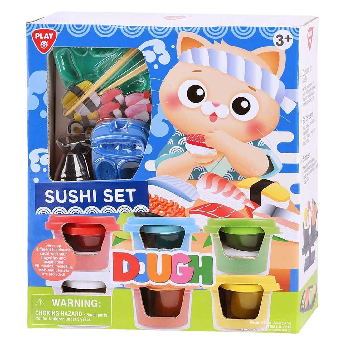 PlayGo Sushi Ton-Set - 6 Tontöpfe (65836846)