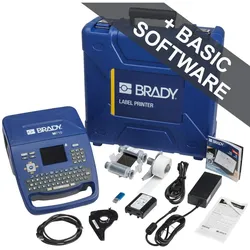 Brady M710-AZERTY-EU, M710 Etikettendrucker, mobiler Thermotransfer-Drucker, AZERTY-Tastatur, PC (300 dpi), Etikettendrucker