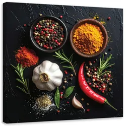LEINWANDBILD Essen & Trinken 30x30cm