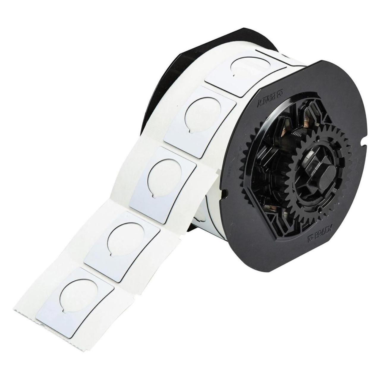 Brady B30EP-167-593-WT, EPREP (neu), Polyester, Weiss, glänzend, 38.10 x 30.48 mm, mit Loch (22.50 (63.50 mm) (B30EP-167-593-WT)