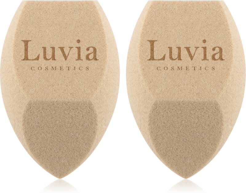 Luvia Cosmetics Tea Make-up Sponge Set éponge à maquillage 2 pcs