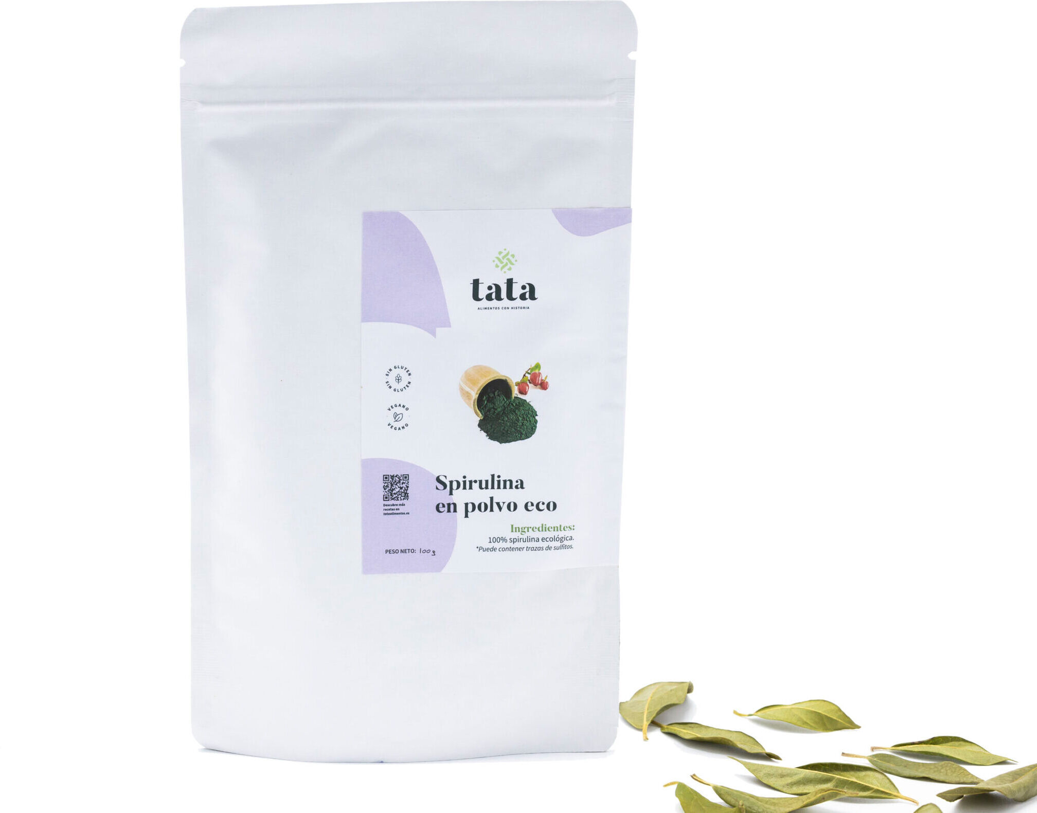 Tata Alimentos Espirulina en Polvo Eco 100 gr