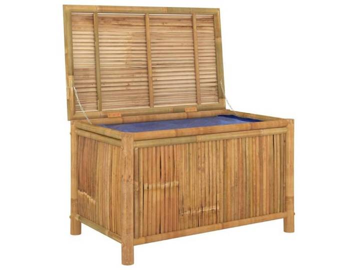 Sale 2026  Coffre de rangement de jardin - BURKE - grande espace - 90x52x55 cm - Bambou CC85