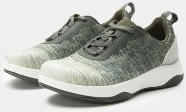 Women's IN8 Natural Toe Shape Supportive Athletic Shoes by Alegria in Green (Size 6 M)