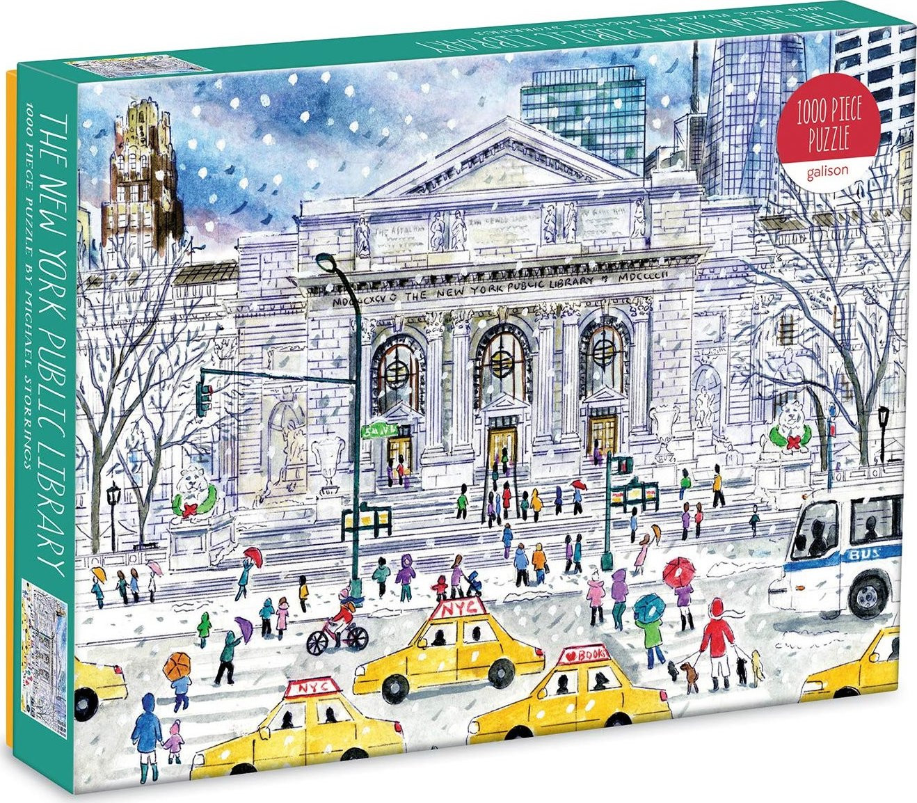 Michael Storrings Puzzel New York Public Library 1000 stukjes