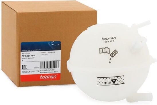 TOPRAN 108 227 Coolant expansion tank
