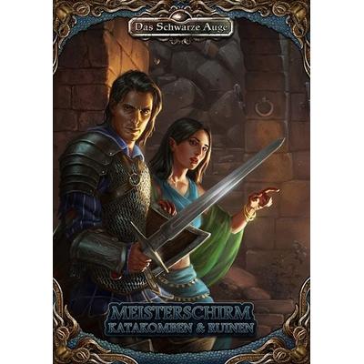 DSA5 - Meisterschirm Katakomben & Ruinen, Nonbook von Nikolai Hoch,Lena Kalupner,Matthias Kalupner,Rafael Knop,Bernd Ochs, Ulisses Medien und Spiel
