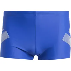adidas Big Bars Boxer Badehose Herren KH3876 - semi lucid blue/white 2 (XS)