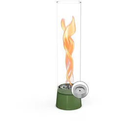 höfats SPIN air 1200 Tischfeuer Emaille grün