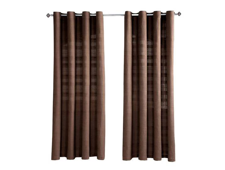 ÖSENVORHANG Rajput blickdicht 2er-Set, 167/228 cm