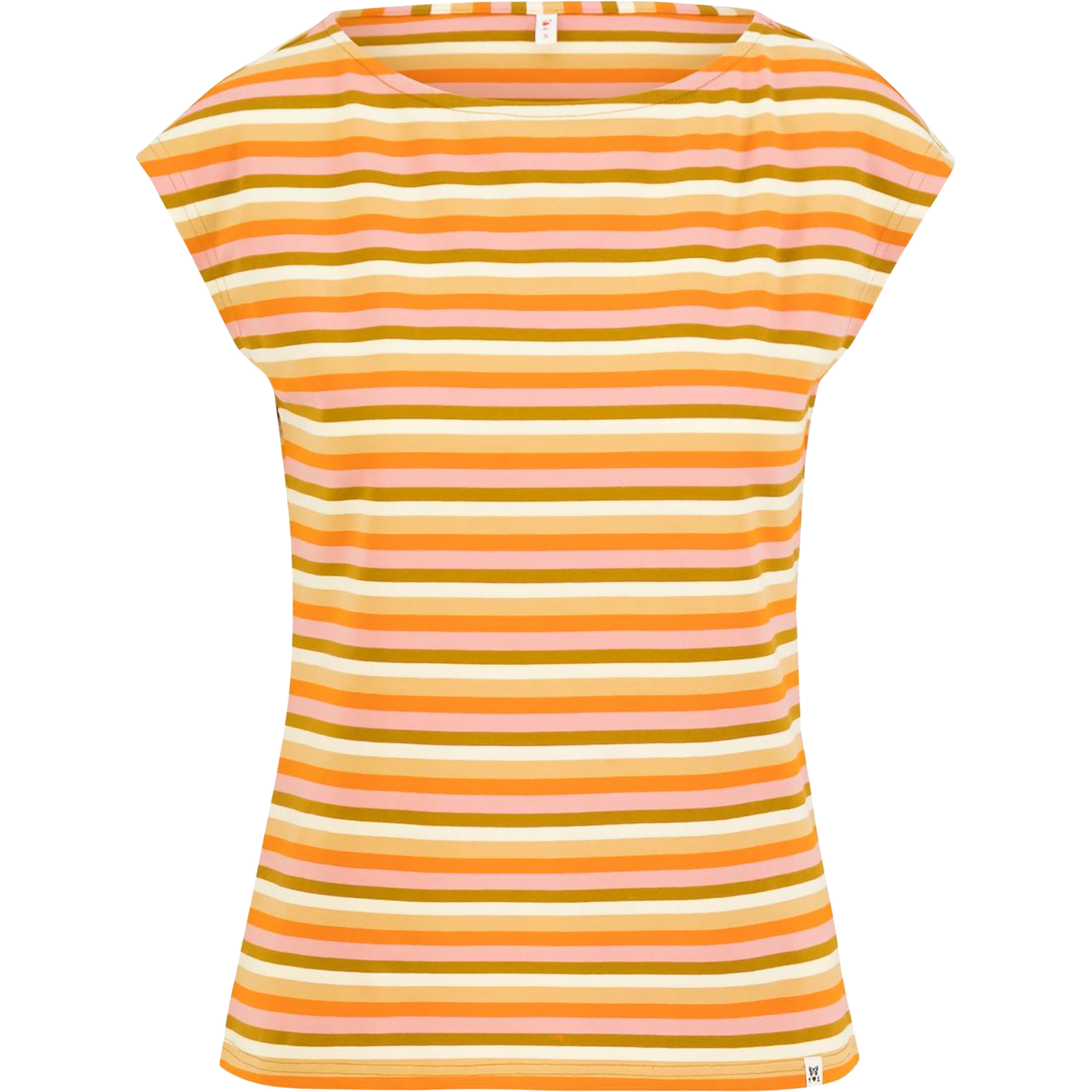 Blutsgeschwister Boxy Babe Damen T-Shirts orange Größe S Lifestyle Hautfreundlich