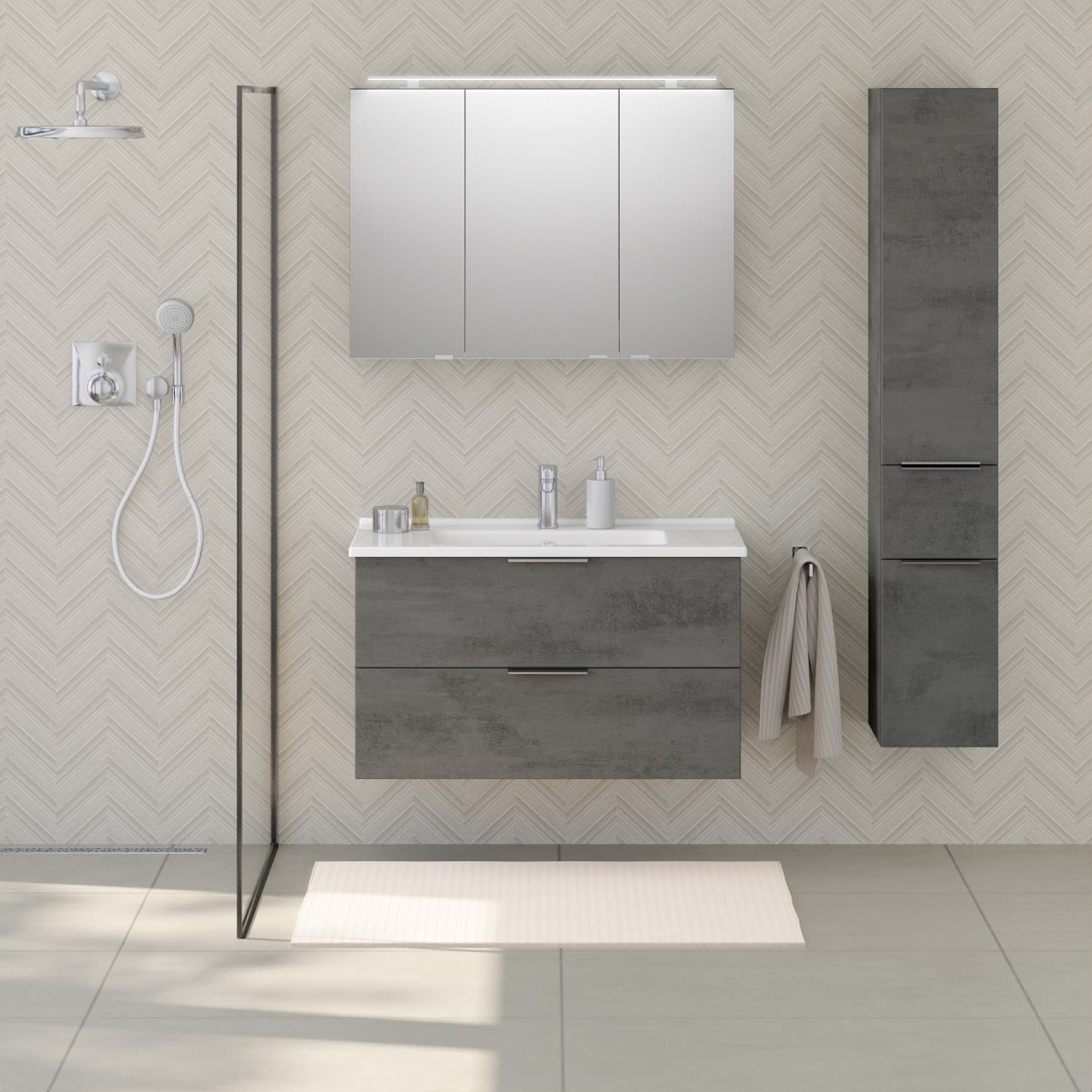 Steinkamp Living 2.0 Waschtischunterschrank für Steinkamp Living 2.0 Waschtisch 100 cm