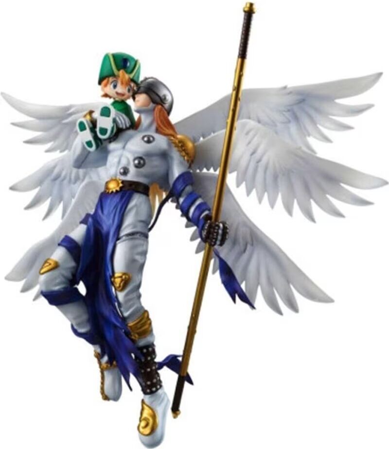 Megahouse Figura Digimon Adventure Gem Angemon Y Takaishi Takeru Talla Única Unisex