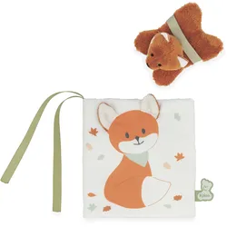 KALOO Stoffbilderbuch Paprika im Wald mit Mini-Fuchs, 14 cm