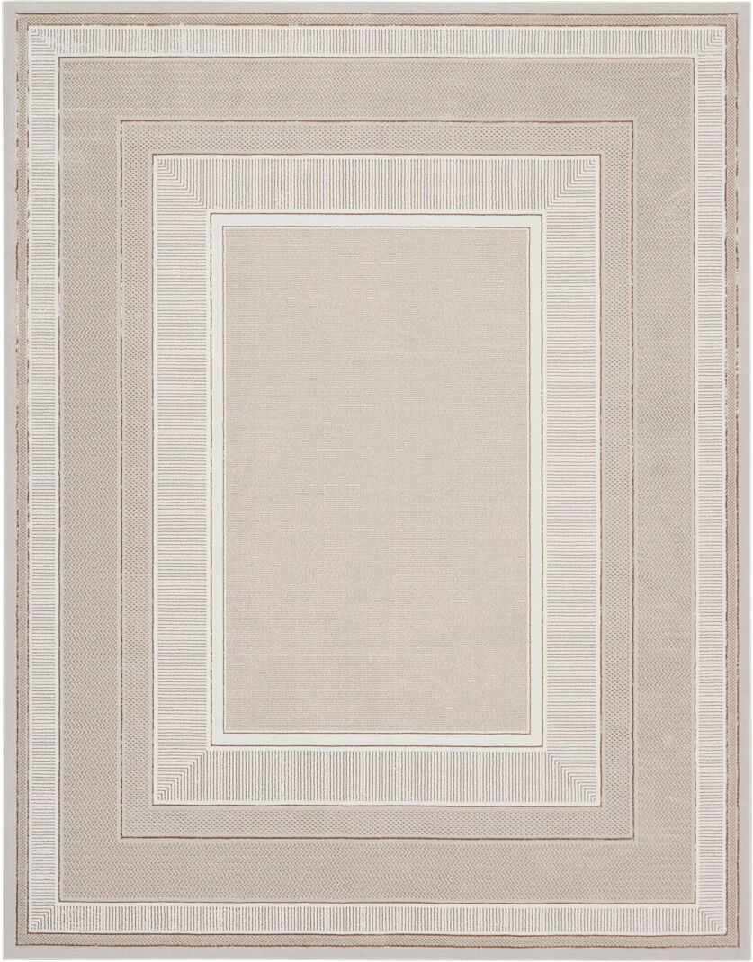 Highland Dunes Abye Machine Woven Ivory Recommended Use Rug Ivory Rectangle 119 x 180cm
