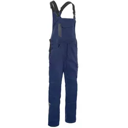 KÜBLER ICONIQ PRO Latzhose - Normalgröße dunkelblau/mittelgrau 50N - 3145 5380-4895-50N - dunkelblau/mittelgrau