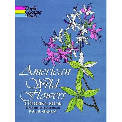 American Wild Flowers Coloring Book, Taschenbuch von Paul Kennedy, Dover Publications, 978-0-486-20095-8