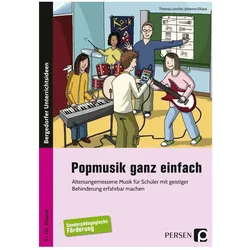 Popmusik ganz einfach, Schulbücher von Johanna Elhaus, Thomas Loscher