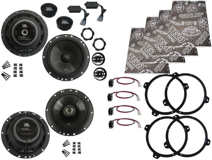 DSX JBL Lautsprecher für BMW 3er E46 Limousine Tür vorne Heckablage Matte Auto-Lautsprecher (150 W)