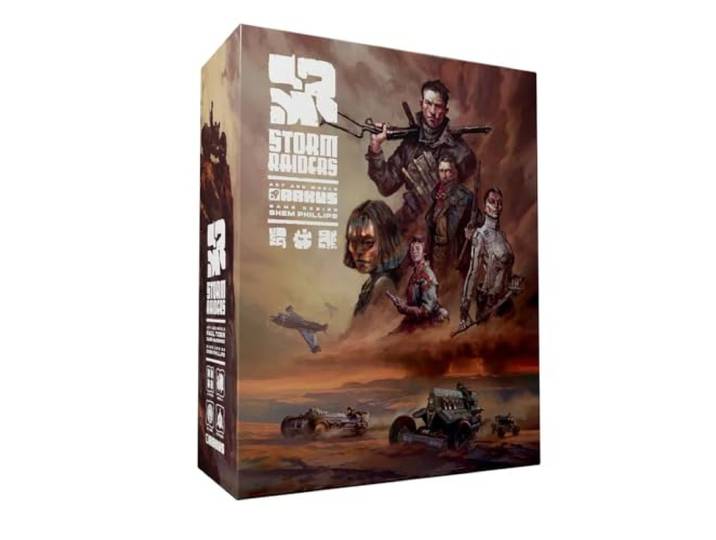 Arkus Games Storm Raiders Board Game Ages 14+ 1-4 Players English