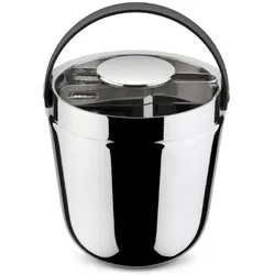 Doppelwandiger Eiseimer Edelstahl H 16 Ø15cm