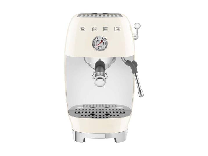Smeg ECF03BLEU Espressomaschine Creme