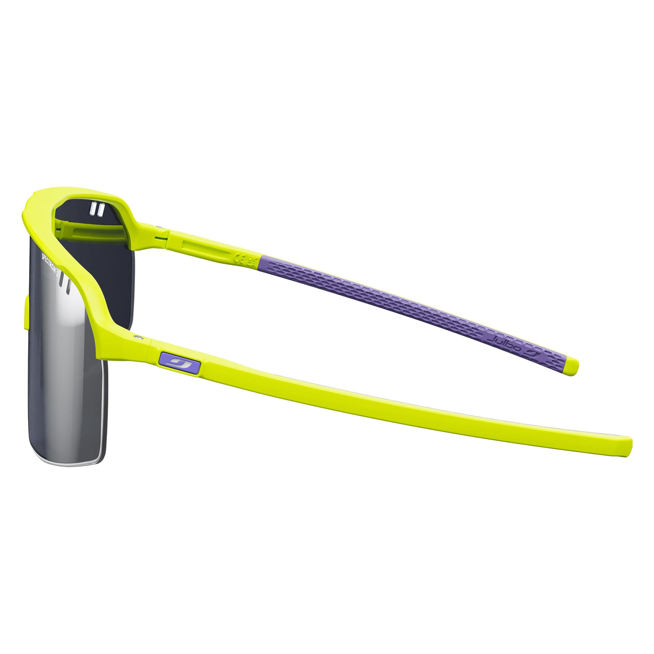 Julbo Intensity Neongelb Matt Spectron 3 (Neongelb matt, Black, Braun Silber Flash, Rauchgrau Grün Flash) (J5901115)