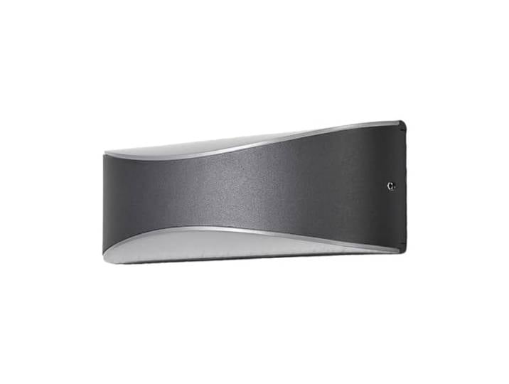 Lucande LED Applique Exterieur Akira (Moderne) en Noir Aluminium (à 50 lampes\,)\, Murale Luminaire Lampe Jardin Eclairage d’exterieur