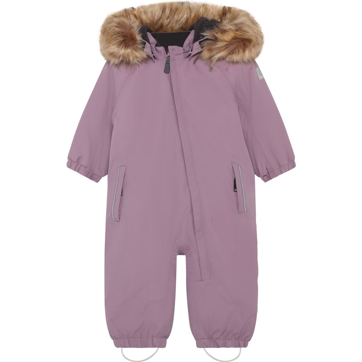 Color Kids Baby Coverall W. Fake Fur 742700 toadstool (6011) 86 742700-6011-86
