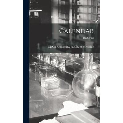 Calendar; 1863-1864, Gebundene Ausgabe von , Creative Media Partners, LLC, 978-1-01-348383-7