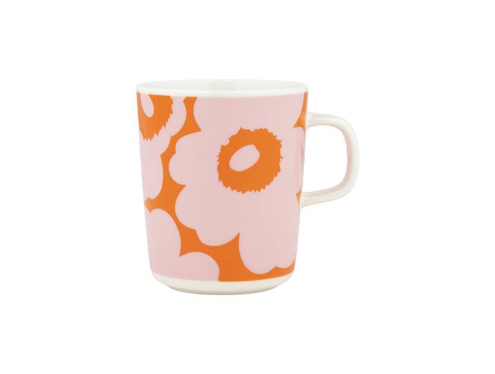 Marimekko - Mug Unikko - Rose - Grès - Designer Maija Isola