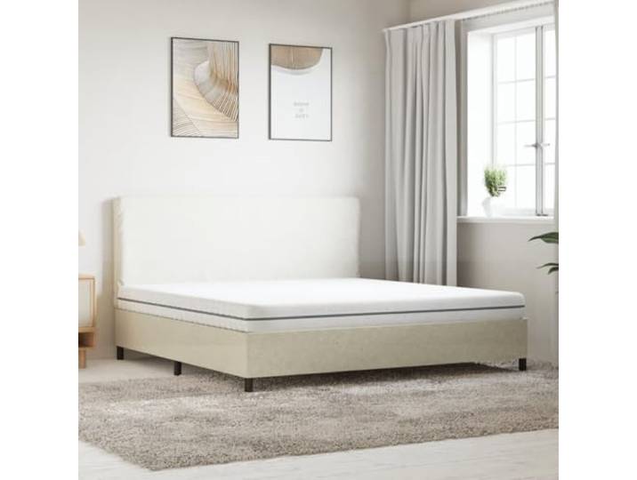 TUERYAFEK Schaumstoffmatratze Mittelweich 180x200 cm Doppelseitig Atmungsaktiv, Hautfreundlich, Geräuschabsorbierend, Abnehmbarer Bezug Waschbar