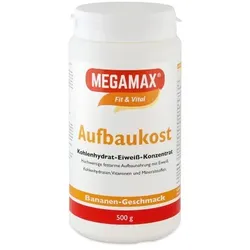 MEGAMAX AUFBAUKOST BANANE 500 G - Aufbaunahrung 500 g