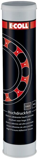 E-COLL Graisse adhésive haute pression MoS2 400g noir/gris (4317784389778)