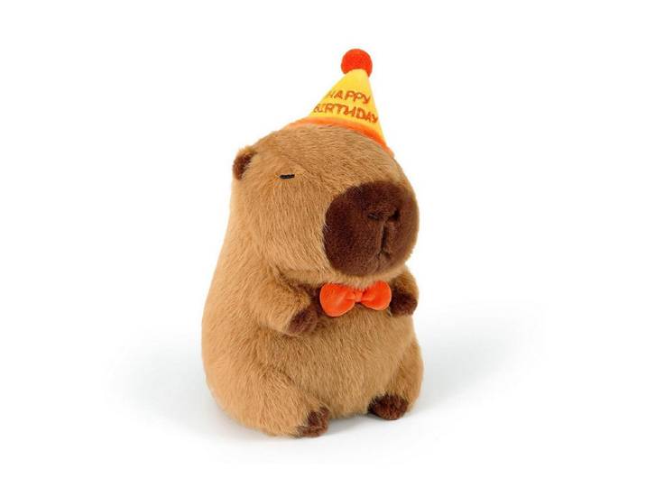 LuxusKollektion Kuscheltier Plüschtier Capybara Plüschkissen 35cm Kinder Mädchen Geburtstag 35cm (1-St)