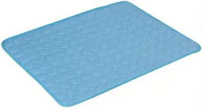 Fusion Finds Summer Pet Cooling Mat Breathable Ice Silk Dog Cooling Pad & Washable Cat Cooling Bed blue l