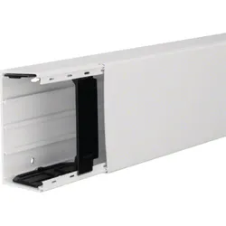 tehalit Leitungsführungskanal PVC witterungsbeständig/UV-stabil60x110 mm, Länge 2m, verkehrsweiß