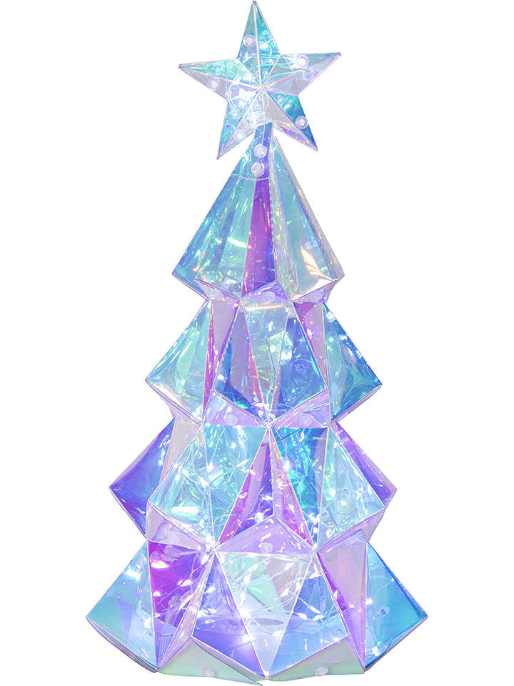 STAR Trading LED-Dekoobjekt "Magic" in Weiß - (B)20 x (H)38 cm - onesize