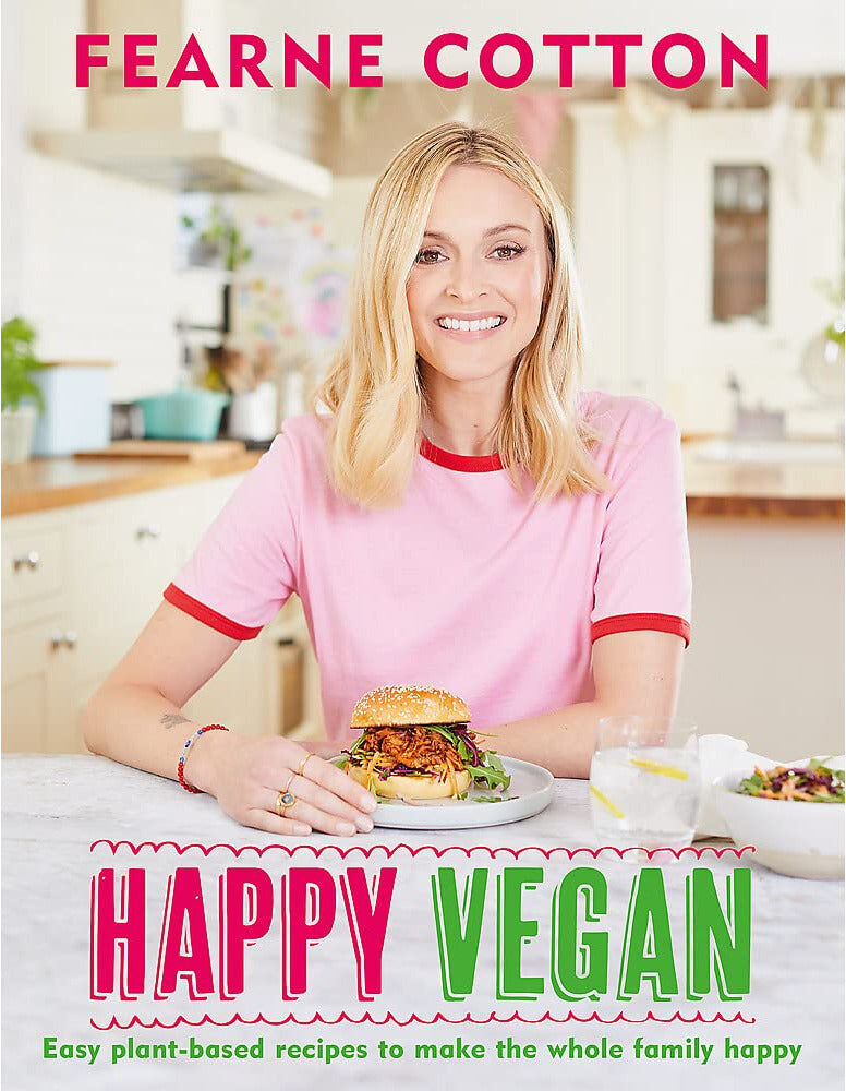 Seven Happy Vegan Book by Fearne Cotton (Vegan Recipe Book, Vegan Food)