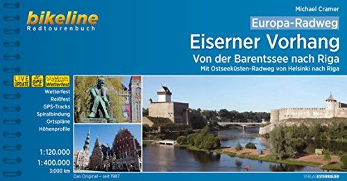 Esterbauer Verlag - Europa-Radweg Eiserner Vorhang: Finnland / Ostseeküste Baltikum • Von der Barentssee und von Helsinki nach Riga 3.700 km (Bikeline Radtourenbücher) - Preis vom 30.09.2026 09:01:18 h