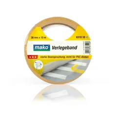 Gewebe Verlegeband | 38 mm x 10 m