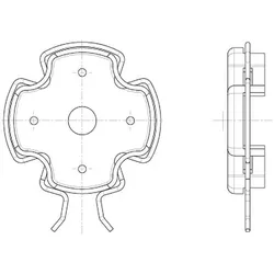 RADEMACHER Click-Antriebslager 4015K-14 Lagertulpe -inkl. Federring, Passend für RolloTube Small und Medium