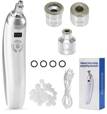 Uplift Essentials Diamond Microdermabrasion Machine For Blackhead Removal And Facial Deep Cleansing type B
