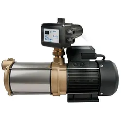 SFA, Wasserpumpe, Mehrstufige Pumpe - - SaniMHP 9-50 - Presscontrol PC4 (Hauswasserpumpe)
