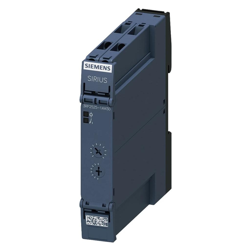 Siemens Time Relay ON-delay 1x CO, Screw (3RP2525-1AW30)