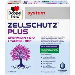 Doppelherz Zellschutz Plus Spermidi+q10+taurin+opc 90 ST
