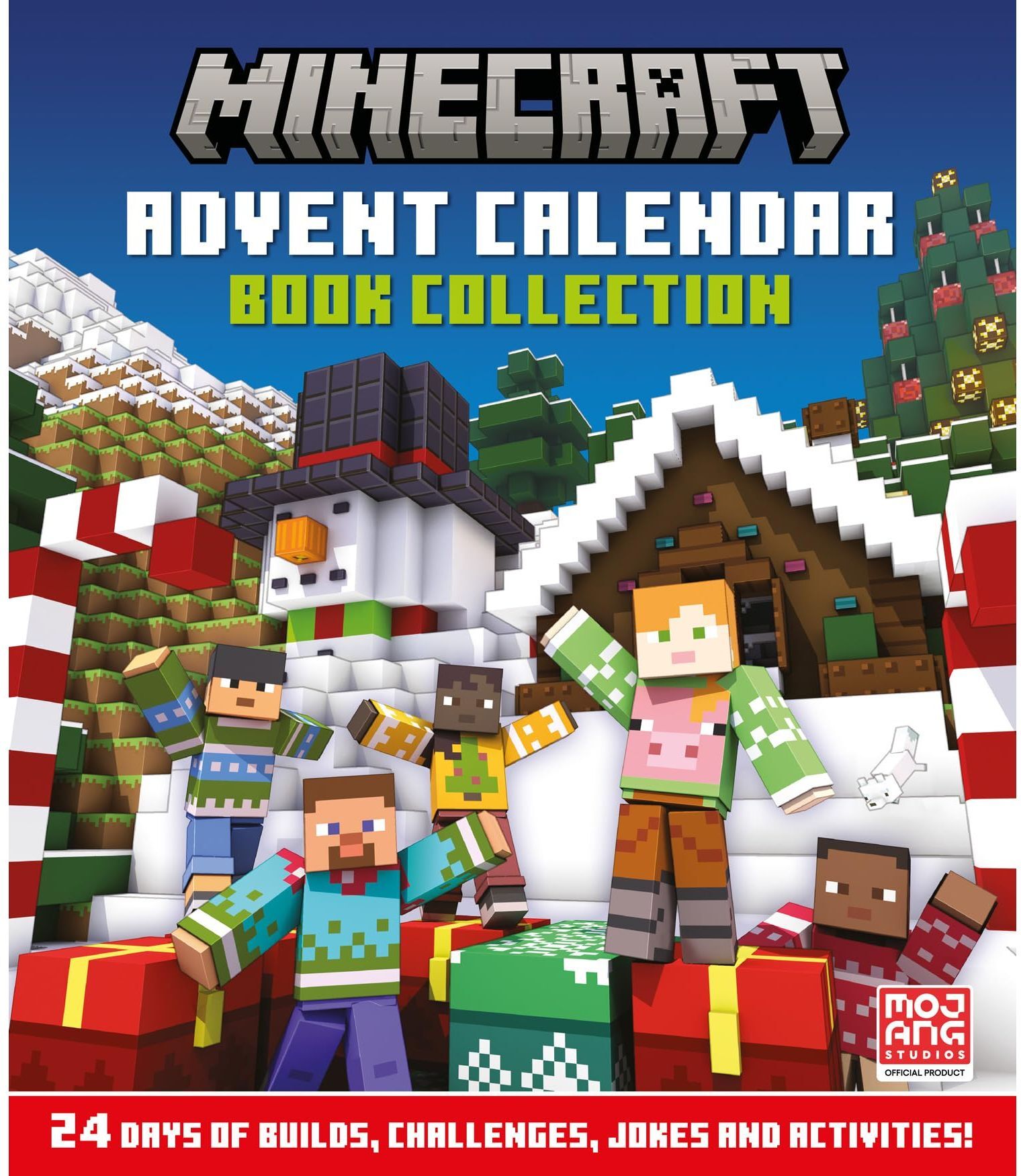 Farshore Minecraft Advent Calendar: Book Collection: The official illustrated children's Christmas advent calendar - perfect gift for kids aged 6, 7, 8, 9, 10