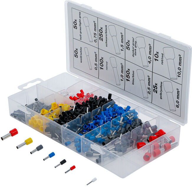 Assortiment de cosses isolées 685 pièces BGS ; BGS technic (14120)