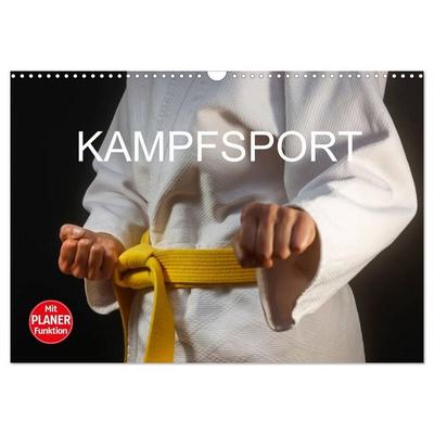 Kampfsport (Wandkalender 2027 DIN A3 quer), CALVENDO Monatskalender